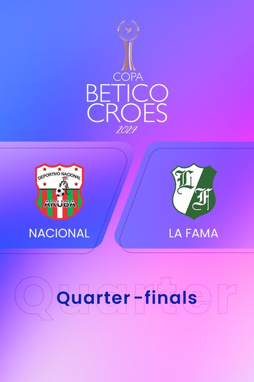 Nacional Aruba x La Fama | Copa Betico Croes 2024 | Jogo completo