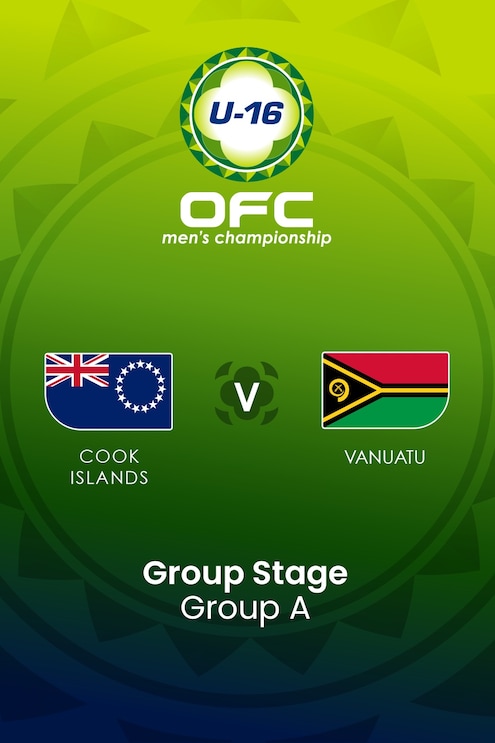 les Îles Cook - Vanuatu | Groupe A | OFC U-16 Men's Championship | Match complet