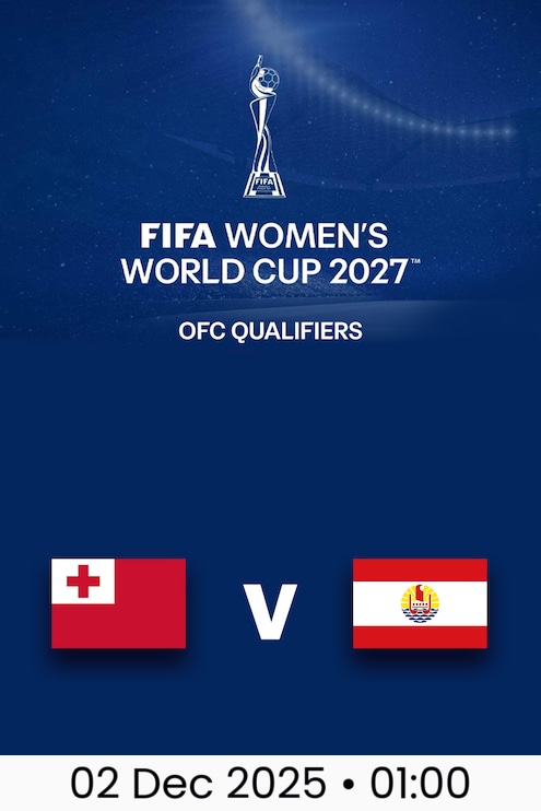 Tonga v Tahiti | Friendly | OFC Qualifiers | FIFA Women's World Cup 27™