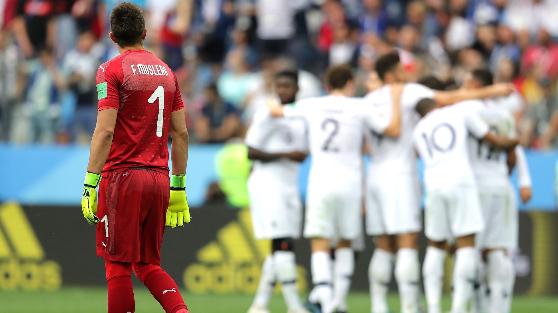 Das Tor von Antoine Griezmann 61' | Uruguay - Frankreich | FIFA Fussball-Weltmeisterschaft Russland 2018™