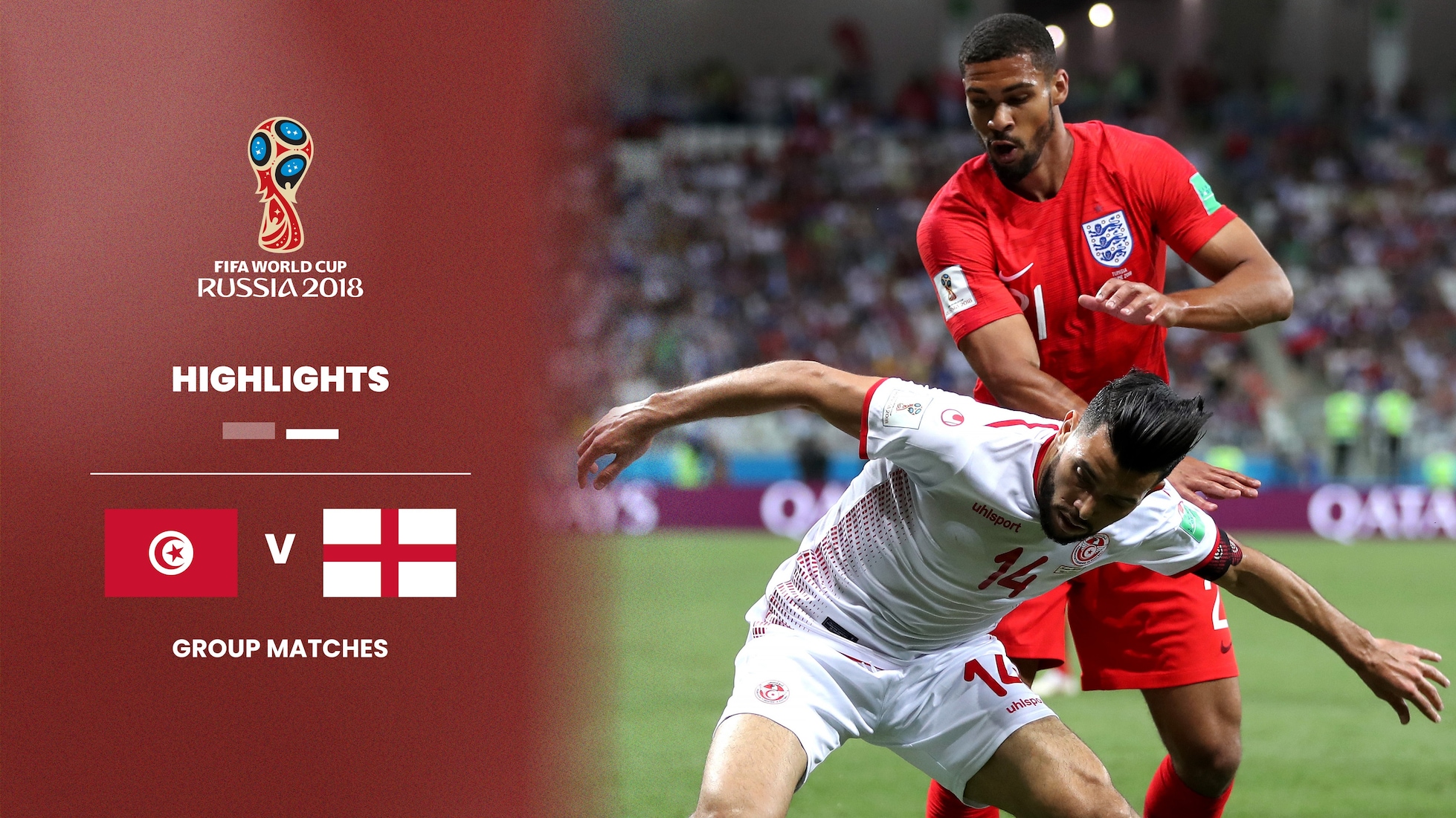 Tunesien - England | Gruppe G | FIFA Fussball-Weltmeisterschaft Russland 2018™ | Highlights