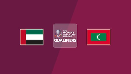 UAE - Maldives | Gruppo E | Qualificazioni alla Coppa d'Asia Femminile AFC 2026 | Match completo